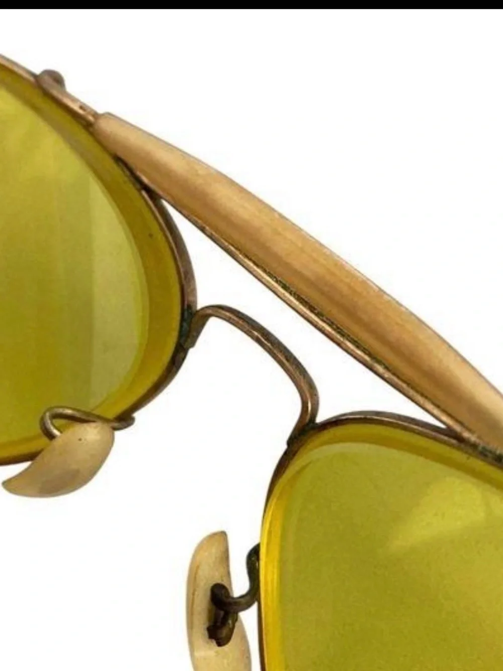 Vintage Tinted RayBan Metal Frame Sunglasses -prescription**